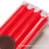 Red birthday and Christmas scented candle strips with LED wedding pole candles Application Scenario